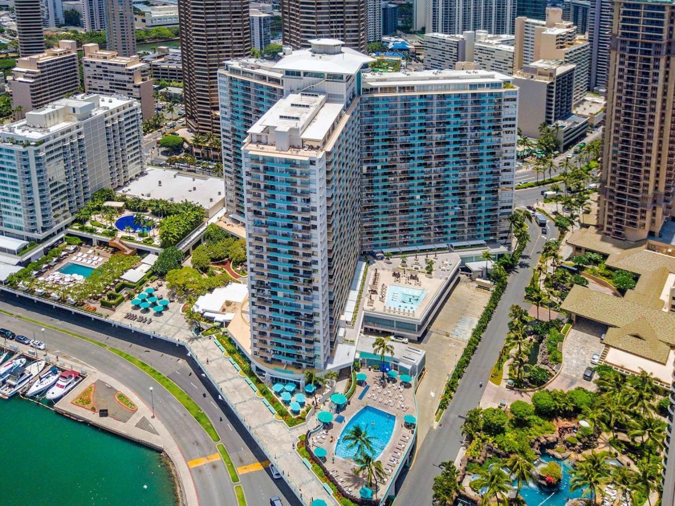 Ilikai Tower 936 Lagoon View 1Br 호놀룰루 외부 사진